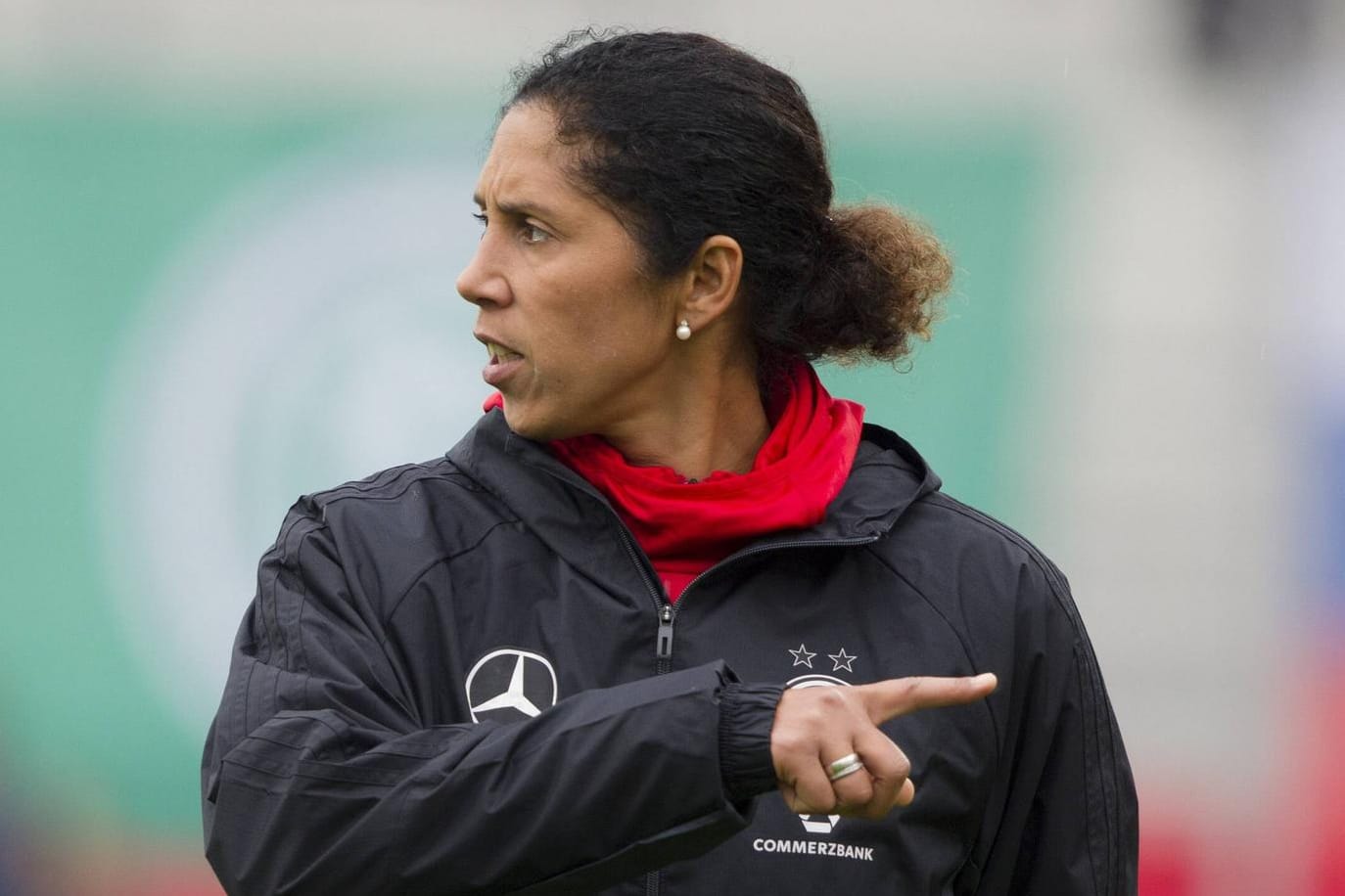 Steffi Jones spielte von 1993 bis 2007 für die deutsche Nationalmannschaft.