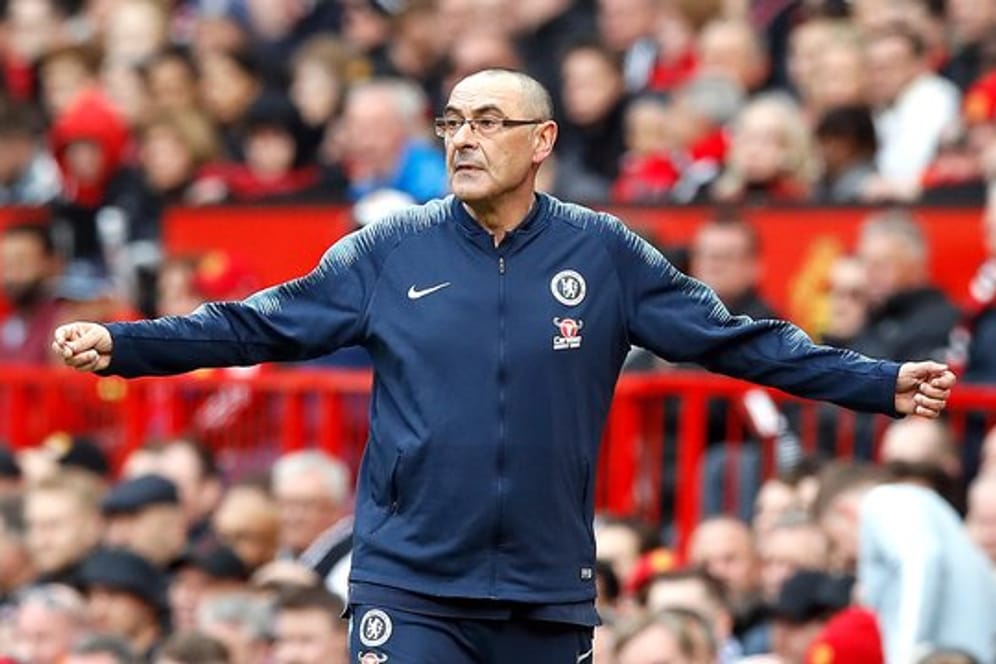 Maurizio Sarri will unbedingt Trainer vom Chelsea bleiben.
