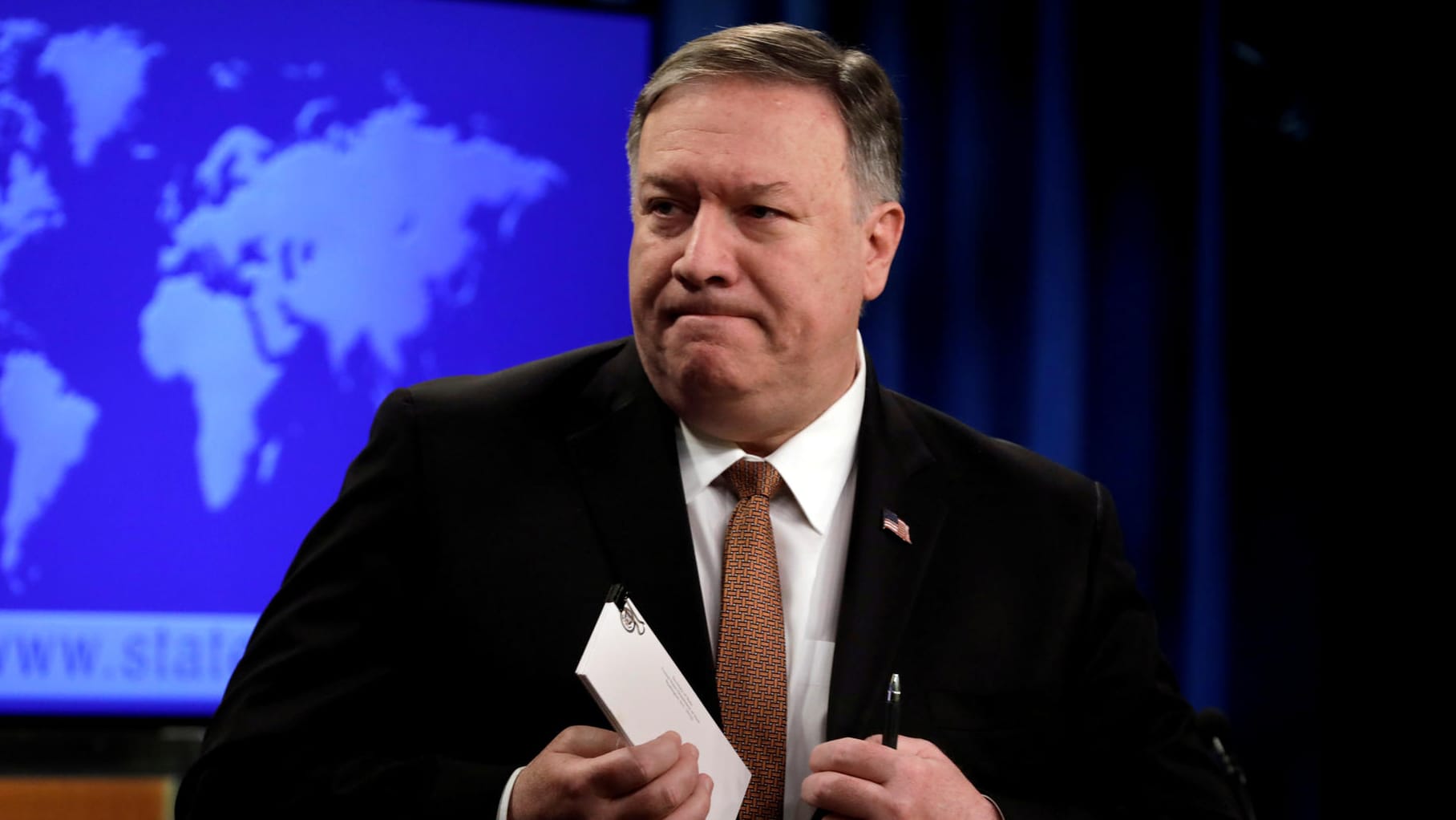 Der US-Außenminister: Mike Pompeo gab an, dass ein Eingreifen der USA in Venezuela denkbar wäre.