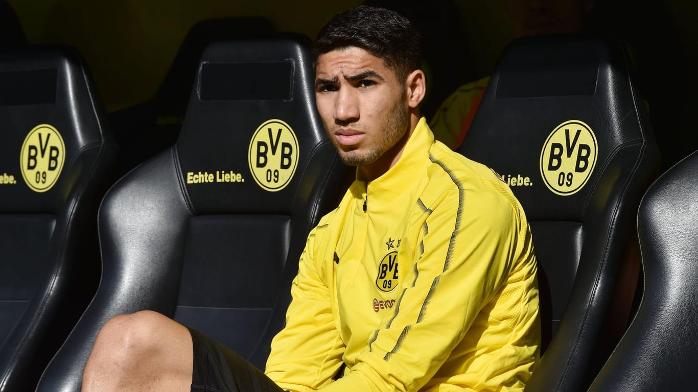 Achraf Hakimi könnte Borussia Dortmund früher als geplant wieder verlassen.