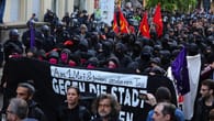 1. Mai im Newsblog: Festnahmen bei Demo in Berlin, Krawalle in Paris