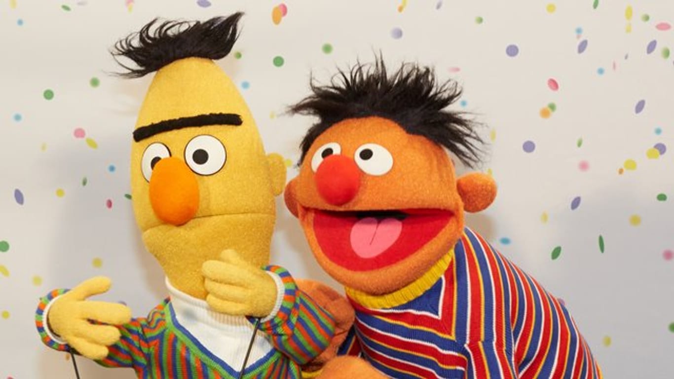 Ernie (r) und Bert haben die "Sesamstraße" weltberühmt gemacht.