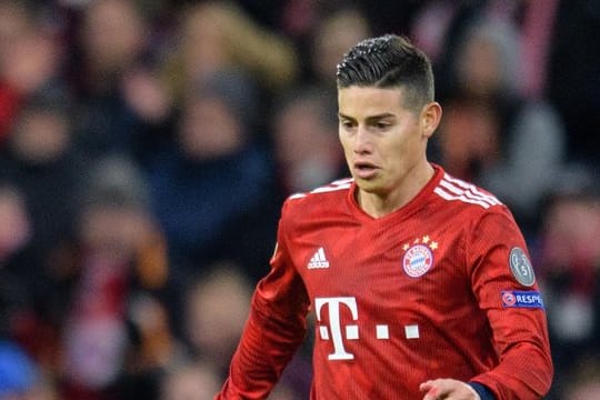 Fehlt dem FC Bayern gegen Hannover: James Rodríguez.