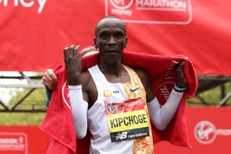 Eliud Kipchoge hält den Marathon-Weltrekord.