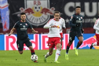 Leipzig gegen Mainz 05.