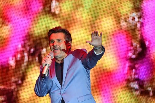 Thomas Anders beim Tourauftakt in Erfurt.