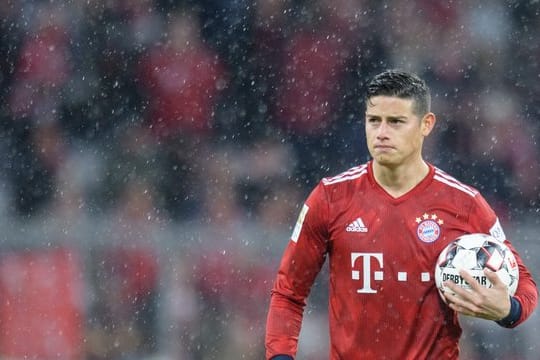 Wohl nicht mehr lange im Bayern-Trikot: James Rodríguez.