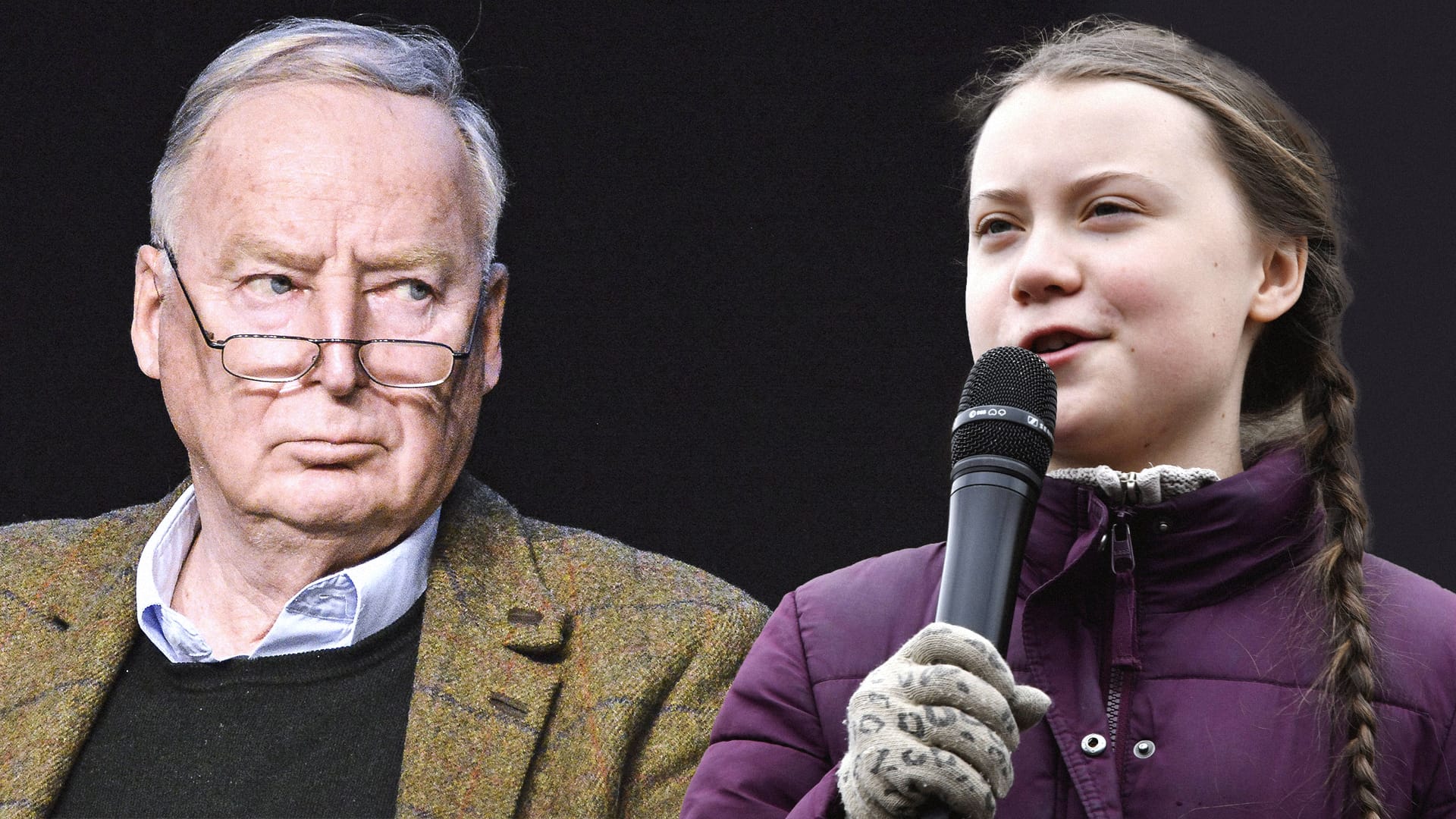 AfD-Chef Alexander Gauland, Klimaaktivistin Greta Thunberg: Nach der Wahl Ende Mai dürfte das EU-Parlament zu einem Viertel aus Rechten bestehen.