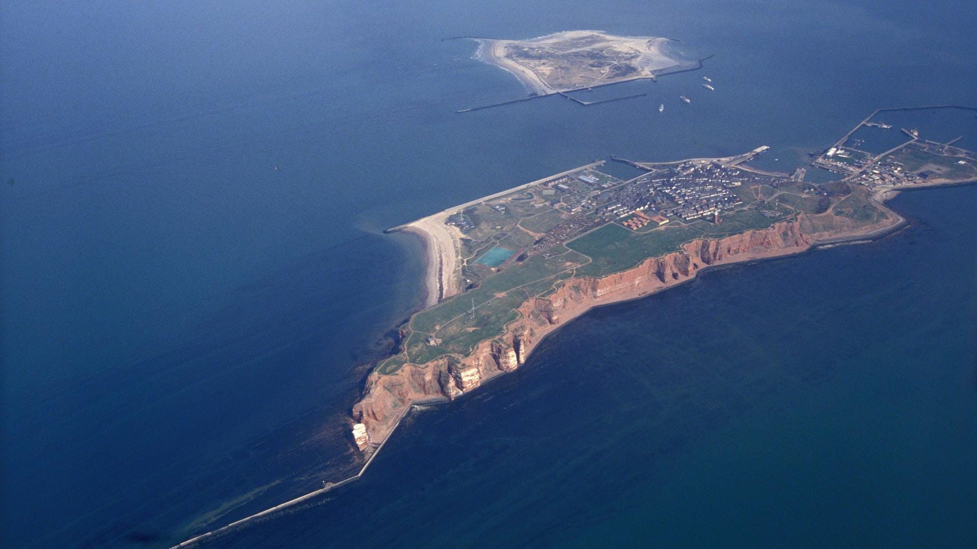 Helgoland: Die Insel ist ein Überrest des untergegangenen Doggerlands.