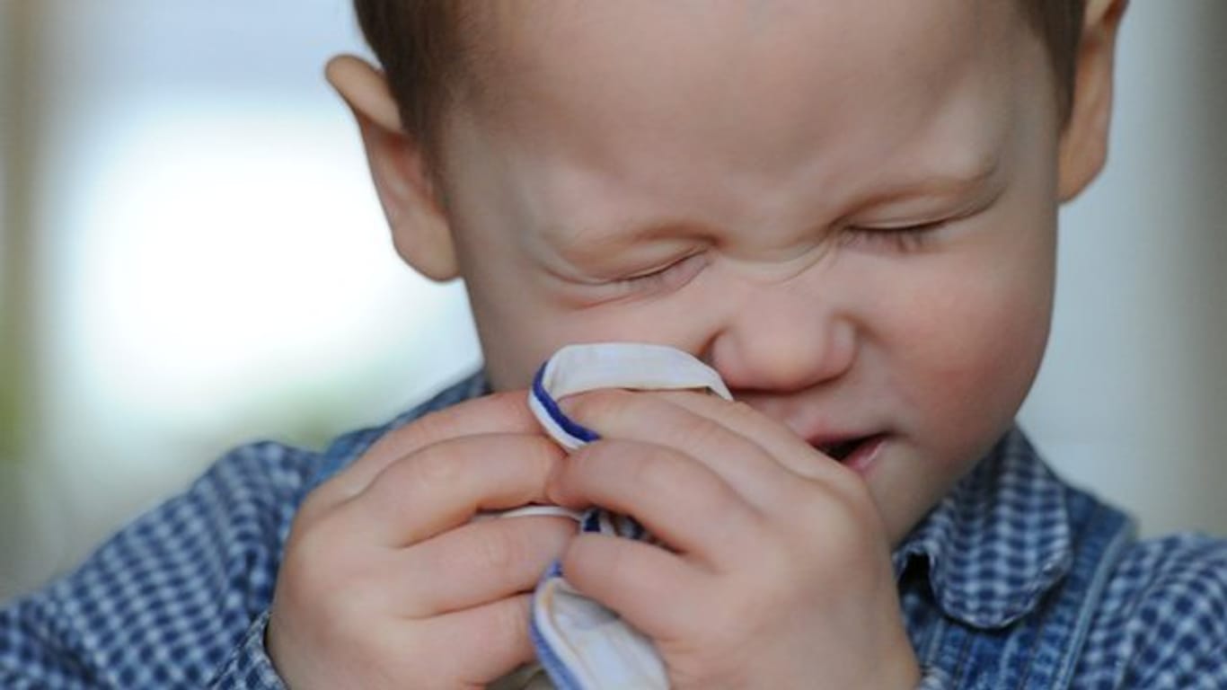 Bei allergischen Kindern kann es jederzeit zu heftigen Reaktionen kommen.