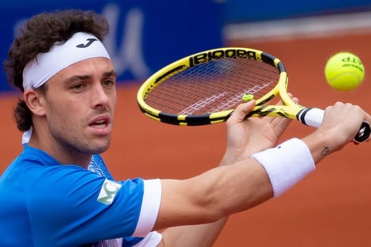 Der Italiener Marco Cecchinato erreichte in München als erster das Halbfinale.