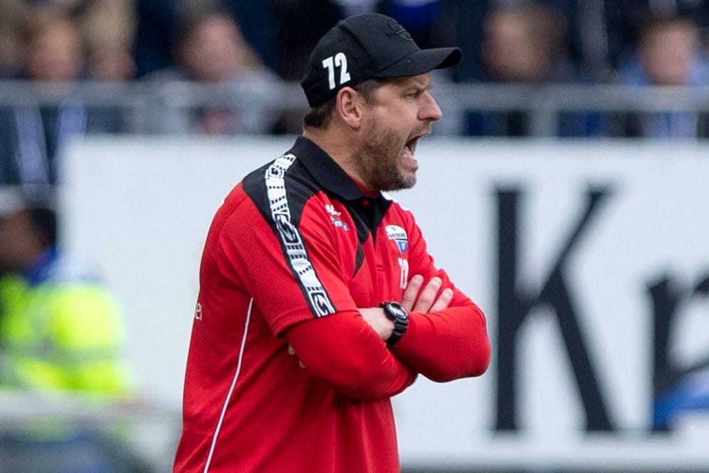 Musste eine bittere Niederlage einstecken: Paderborn-Trainer Steffen Baumgart.