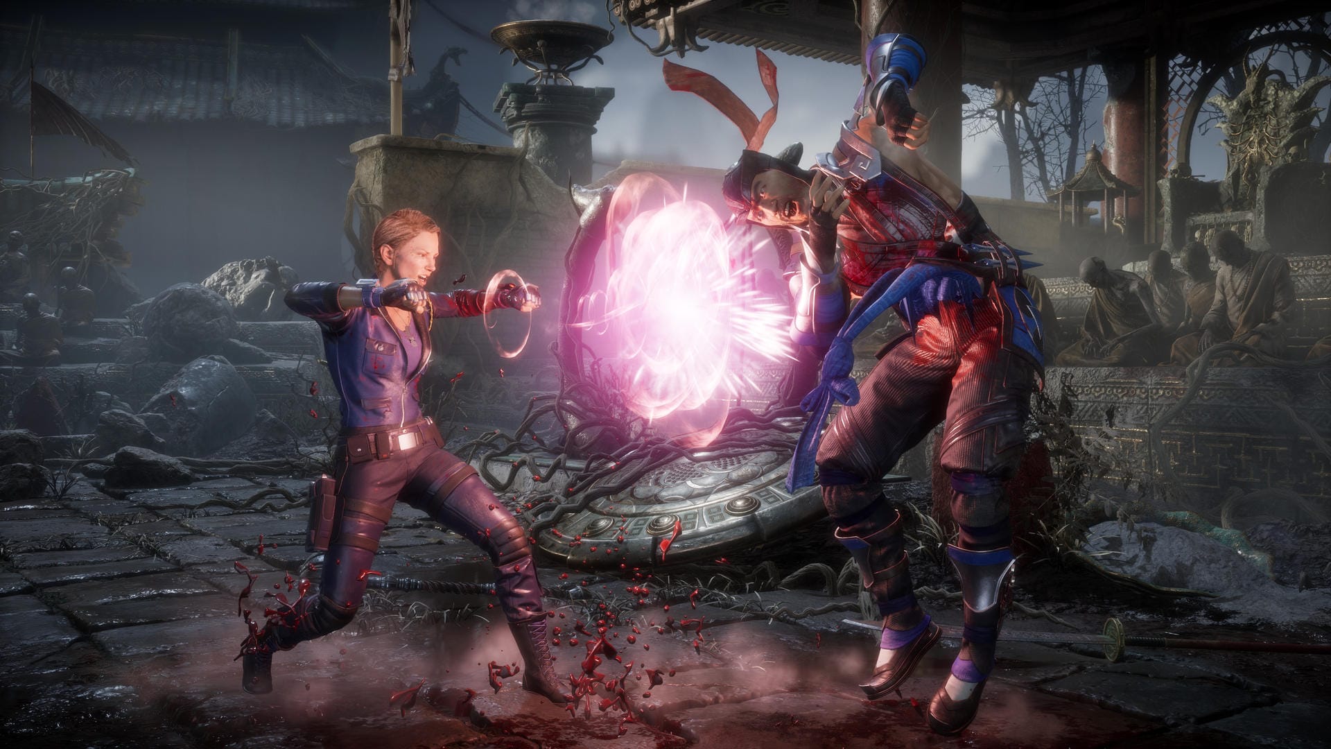 Screenshot aus "Mortal Kombat 11": Das Spiel ist für Xbox One, Playstation 4 und Nintendo Switch erhältlich.