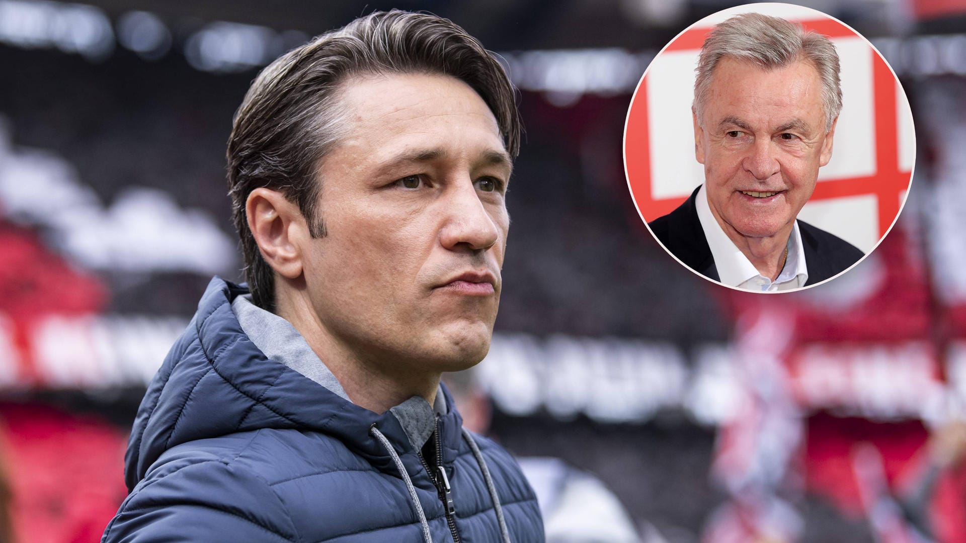 Ottmar Hitzfeld steht voll hinter dem aktuellen Bayern-Trainer Niko Kovac (l.)