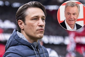 Ottmar Hitzfeld steht voll hinter dem aktuellen Bayern-Trainer Niko Kovac (l.)