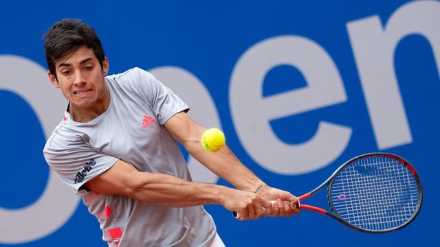 Der Chilene Cristian Garin steht nach seinem Halbfinal-Erfolg gegen den Italiener Marco Cecchinato im Finale von München.