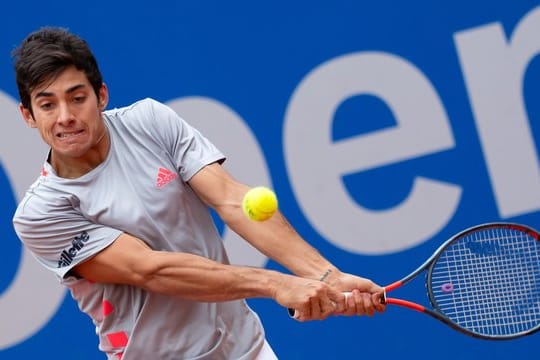 Der Chilene Cristian Garin steht nach seinem Halbfinal-Erfolg gegen den Italiener Marco Cecchinato im Finale von München.