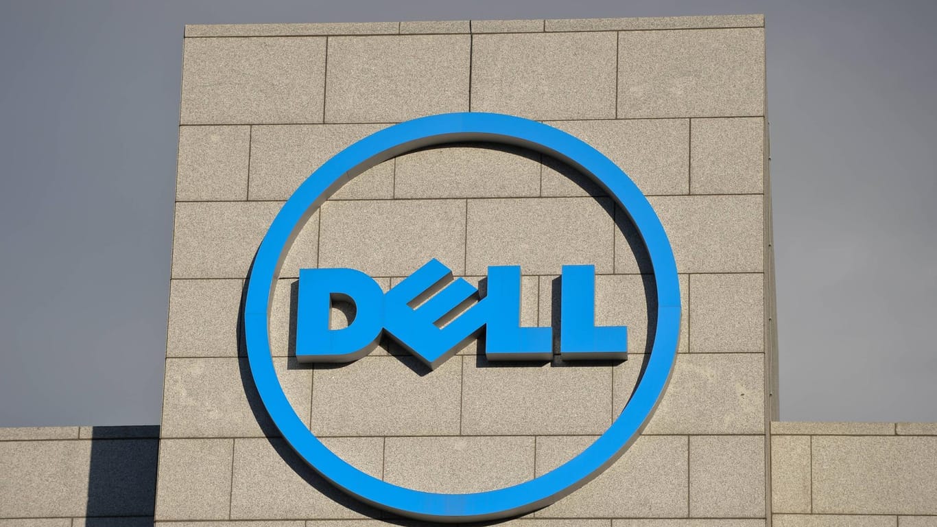 Das Logo von Dell (Symbolbild): Nutzer von Dell-Rechnern sollten ihre Software aktualisieren.