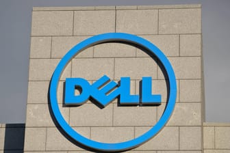 Das Logo von Dell (Symbolbild): Nutzer von Dell-Rechnern sollten ihre Software aktualisieren.