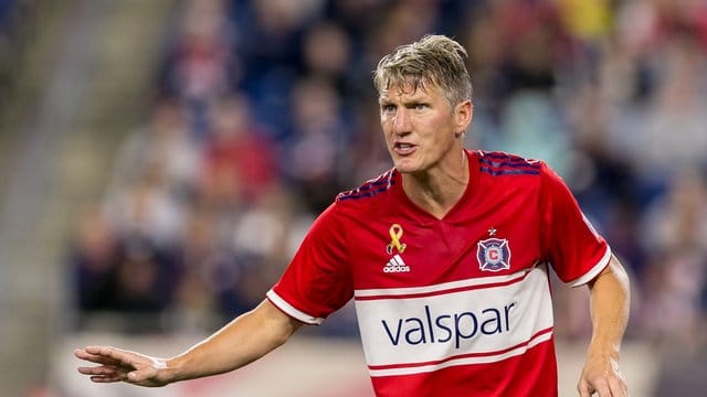 Wartet mit Chicago weiter auf einen Sieg: Bastian Schweinsteiger. Wartet mit Chicago weiter auf einen Sieg: Bastian Schweinsteiger.