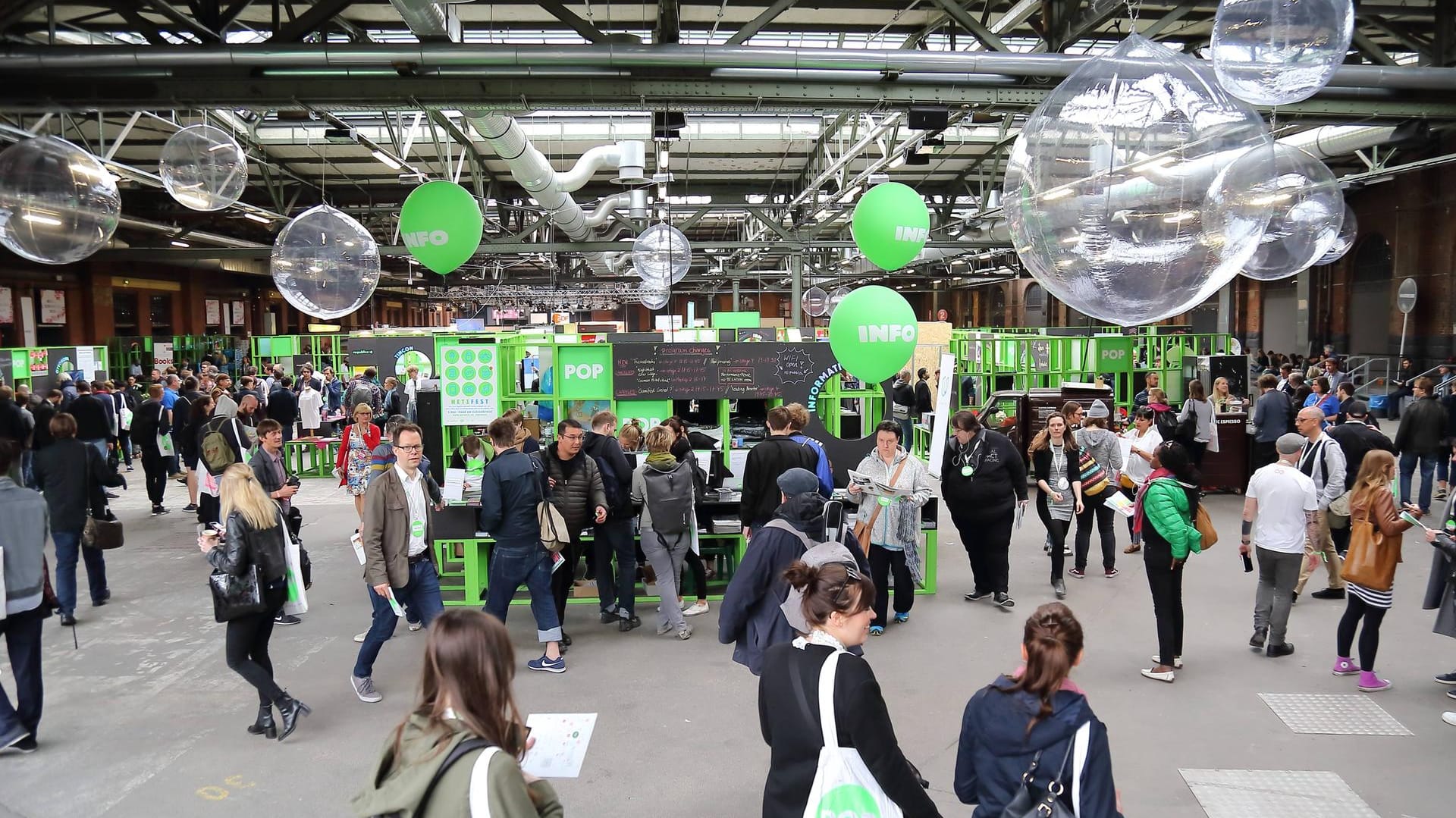 Die re:publica 2018 (Symbolbild): In der Digitalkonferenz geht es 2019 unter anderem um Nachhaltigkeit.