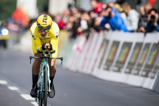 Primoz Roglic gewinnt auch das abschließende Zeitfahren der Tour de Romandie.