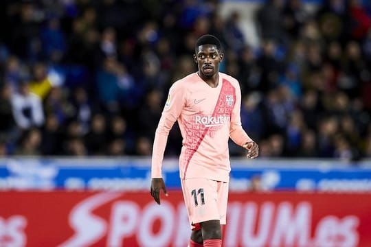 Ousmane Dembélé vom FC Barcelona hat sich eine Oberschenkelverletzung zugezogen.