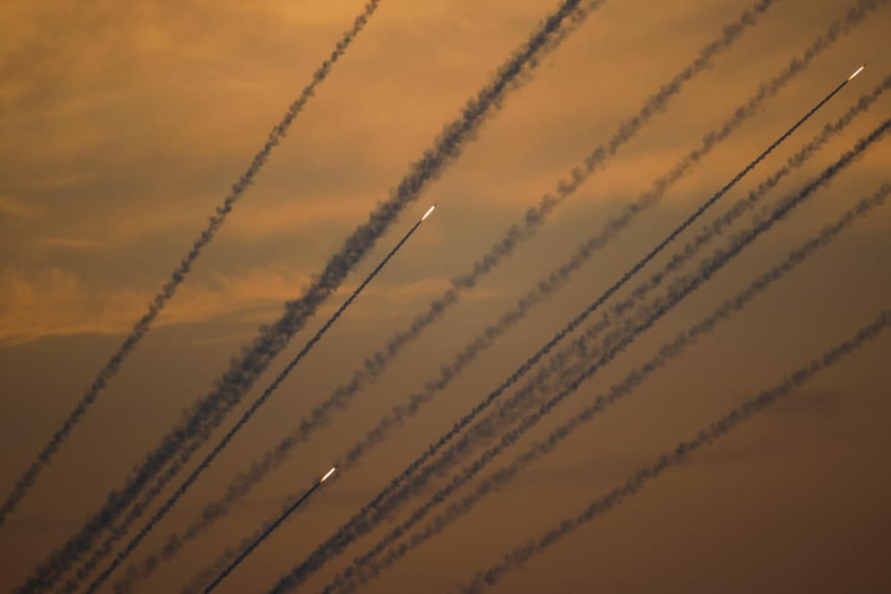 Raketen aus dem Gazastreifen: Hamas und Islamischer Dschihad greifen Israel mit Hunderten Raketen an.