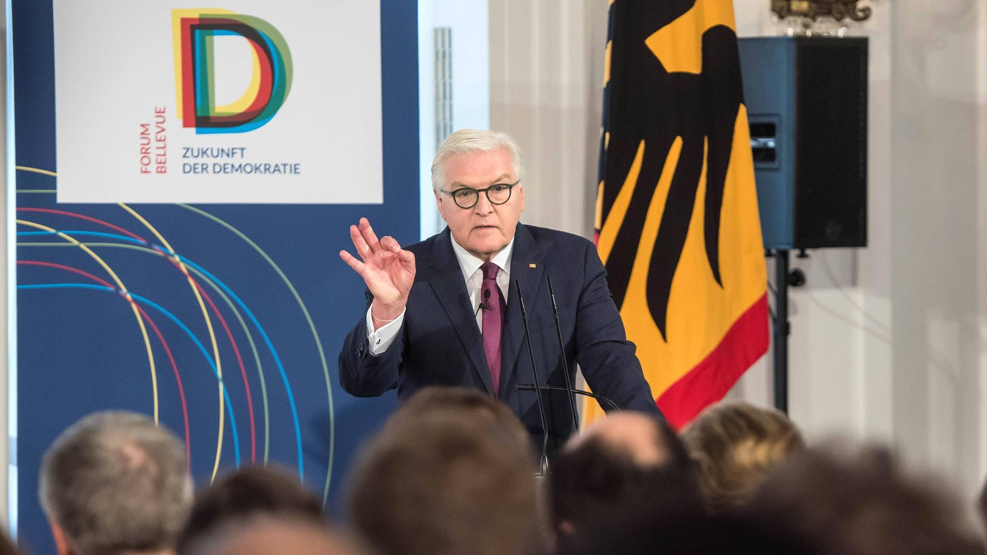 Bundespraesident Frank Walter Steinmeier.