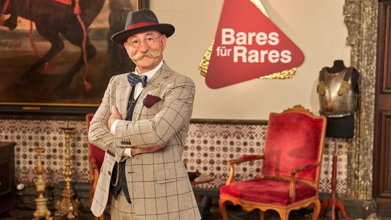 "Bares für Rares": Horst Lichter steht für die erfolgreiche Sendung als Moderator vor der Kamera.