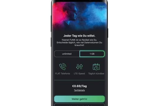 Alles läuft über die App, der Kundendienst ist nur per Whatsapp erreichbar: Das Angebot Freenet Funk ist auch beim Service radikal aufs Smartphone ausgerichtet.