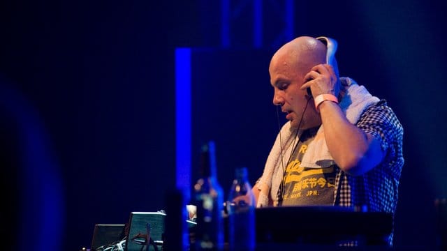 DJ Westbam während eines Auftritts