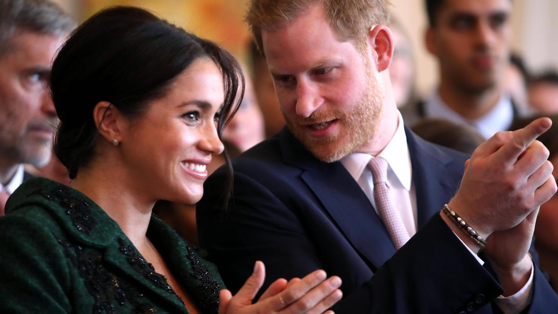 Prinz Harry und Herzogin Meghan: Sie sind Eltern eines Sohnes geworden.