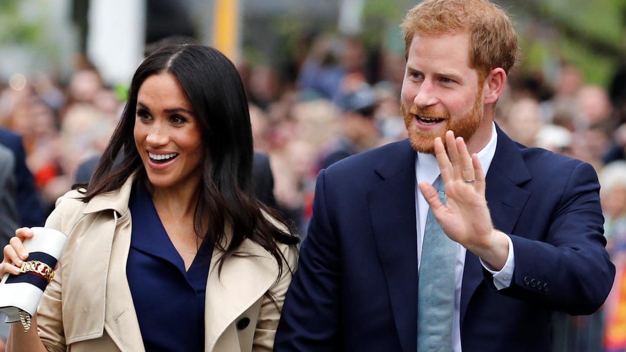 Herzogin Meghan und Prinz Harry: Die beiden sind Eltern eines Sohnes geworden.