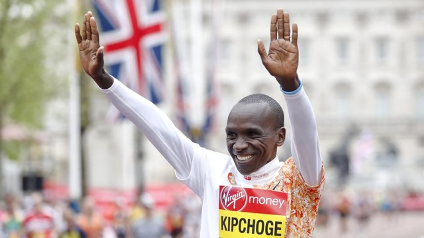 Eliud Kipchoge hatte zuletzt den London-Marathon gewonnen.