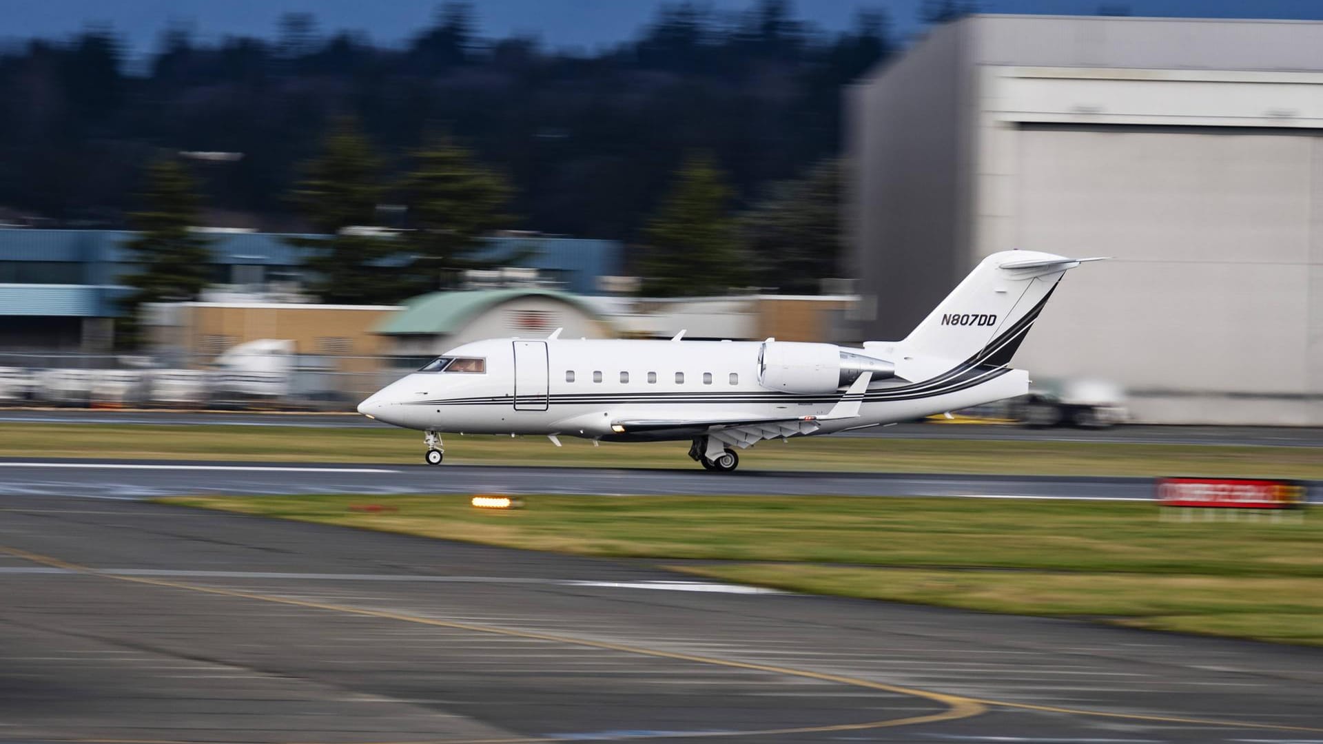 Bombardier Challenger 601-3R: In Mexiko ist ein Privatjet abgestürzt.