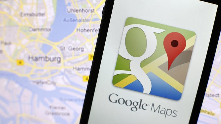 Google Maps: Die App navigiert Camper in den Urlaub.