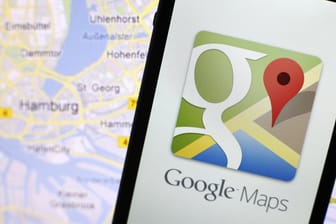 Google Maps: Die App navigiert Camper in den Urlaub.