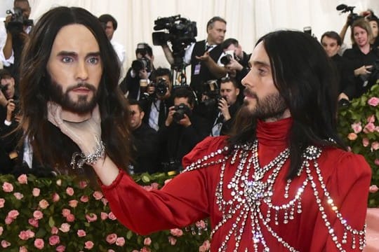 Schauspieler Jared Leto kam gleich doppelt.