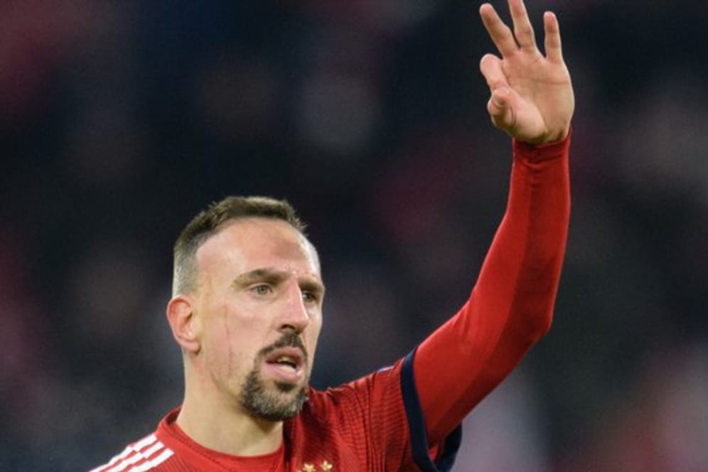 Fühlt sich in München sehr wohl: Franck Ribéry.