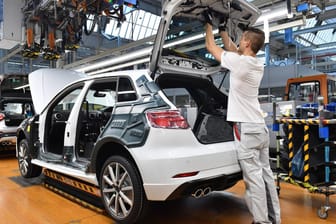Autoproduktion bei Audi: In Deutschland hängen besonders viele Arbeitsplätze an der Autoindustrie.
