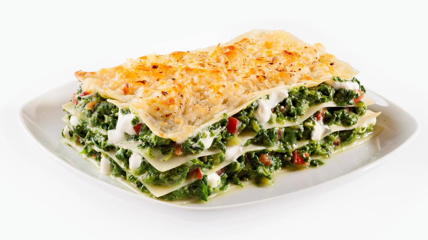 Grüne Lasagne: Eigentlich sollte sie fischfrei sein. (Symbolbild)