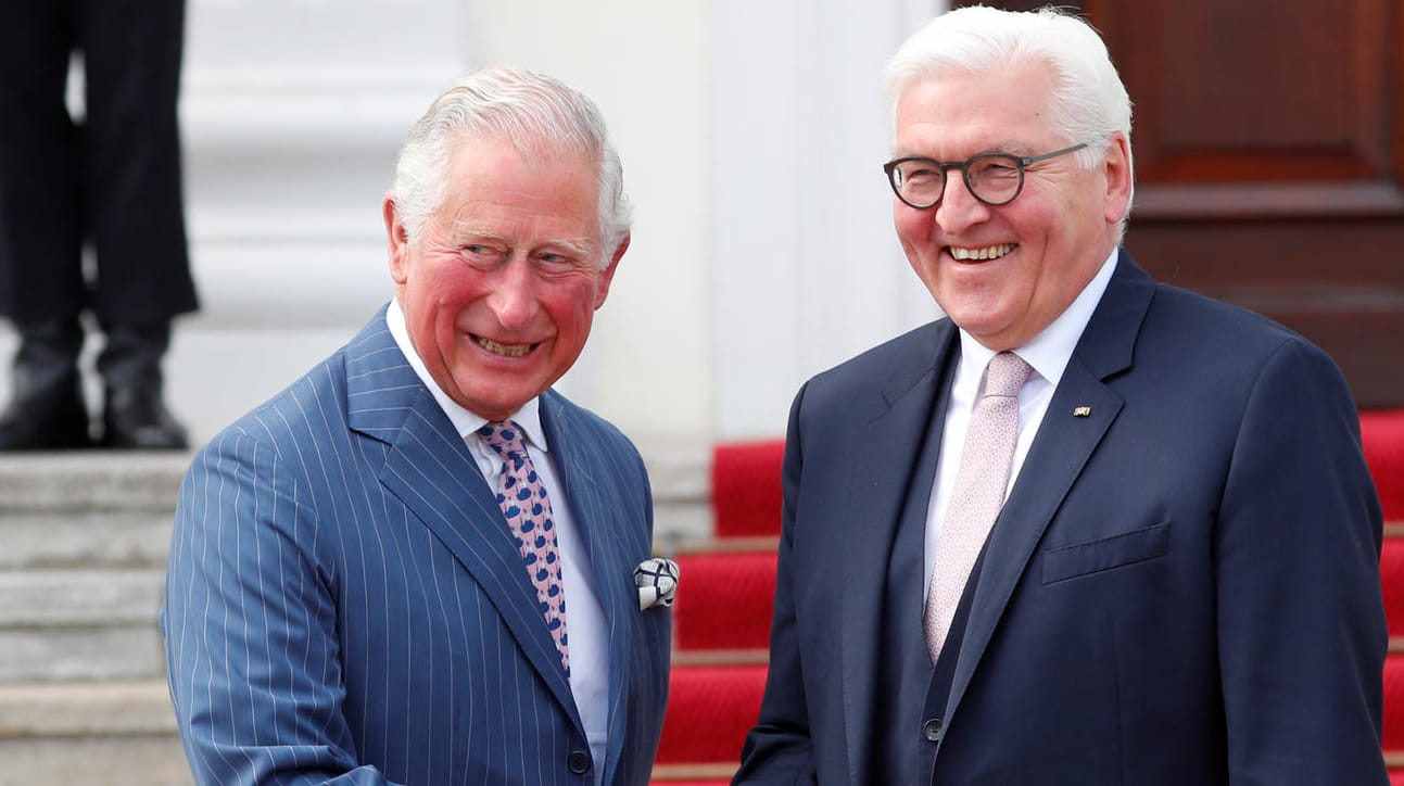 Prinz Charles und Frank-Walter Steinmeier: Die beiden trafen sich am Dienstag in Berlin.