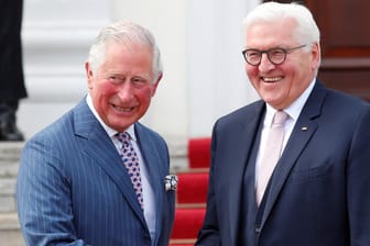 Prinz Charles und Frank-Walter Steinmeier: Die beiden trafen sich am Dienstag in Berlin.