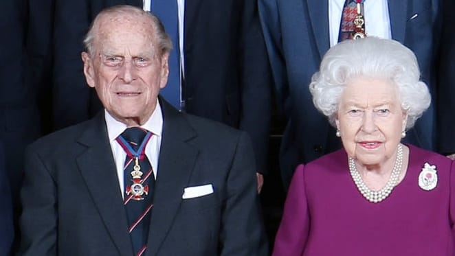 Prinz Philip und Queen Elizabeth II.: Die beiden luden heute zu einem Mittagessen auf Schloss Windsor ein.