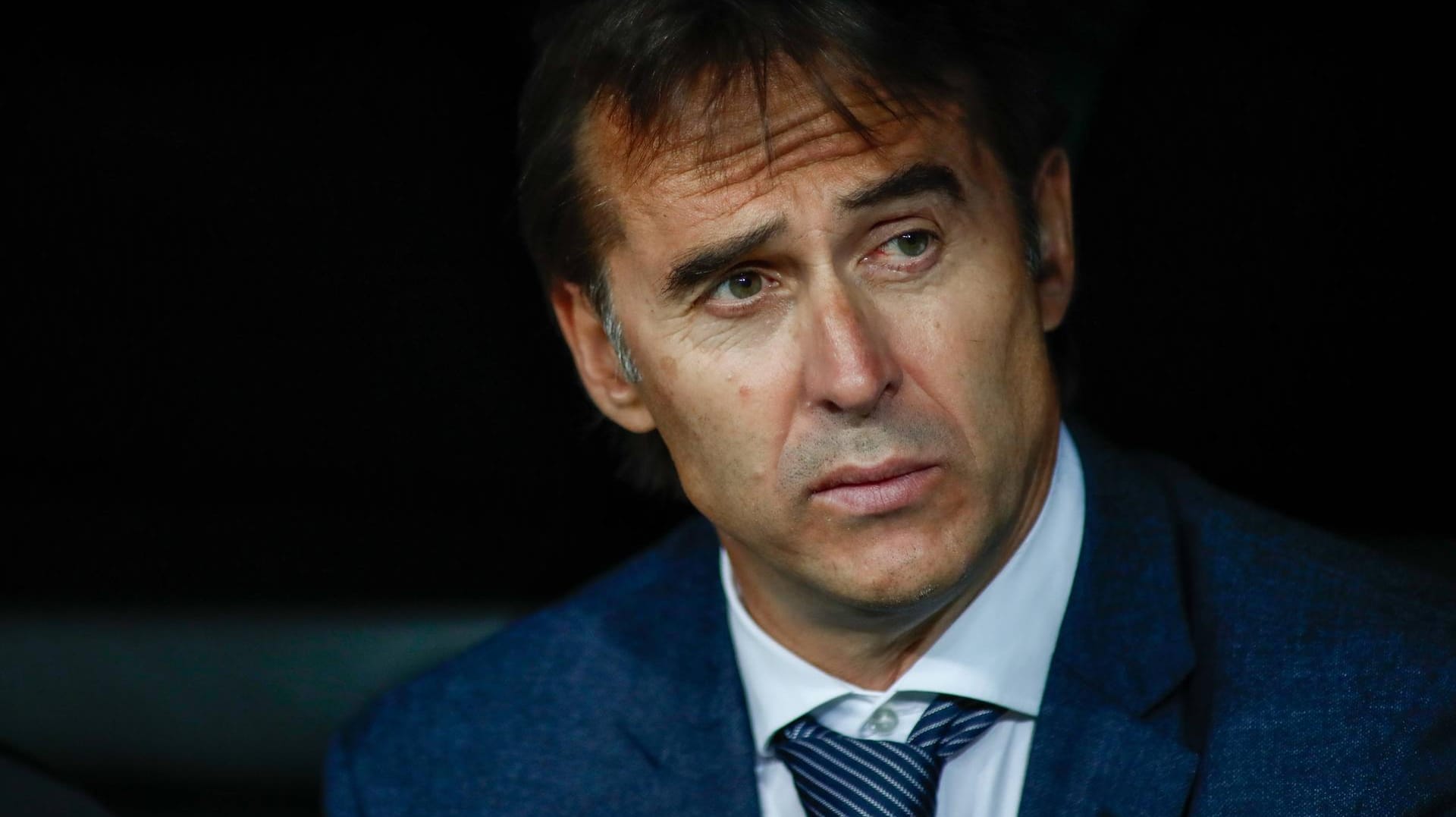 Julen Lopetegui während seiner Zeit bei Real Madrid: Der FC Bayern hat den Trainer offenbar auf dem Zettel.