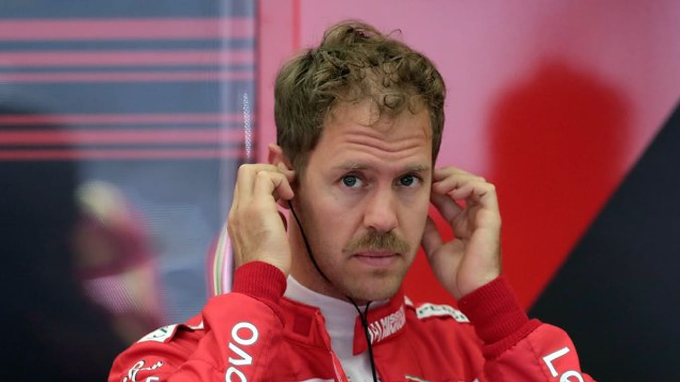 Will endlich auch im Ferrari in Barcelona gewinnen: Sebastian Vettel.
