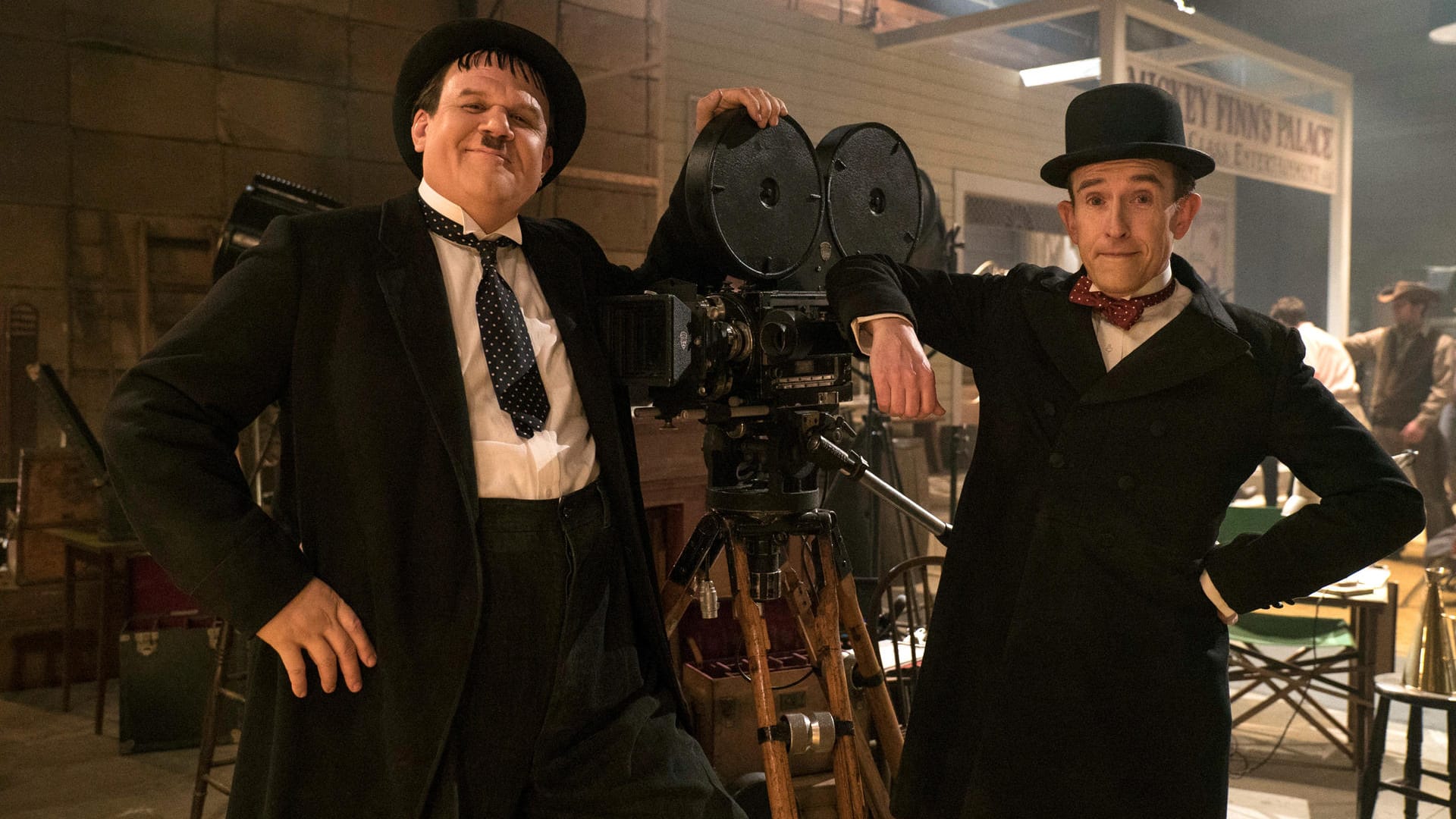 Szene des Films "Stan & Ollie": Es geht um die Geschichte der schwierigen Männerfreundschaft.