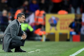 Mit dem FC Barcelona auf der Zielgeraden gescheitert: Trainer Ernesto Valverde.