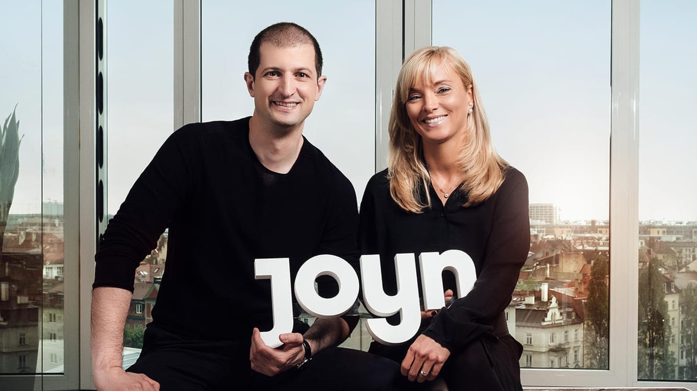Die Geschäftsführung von "Joyn": Alexandar Vassilev und Katja Hofem leiten den neuen Streamingdienst von ProSiebenSat.1.